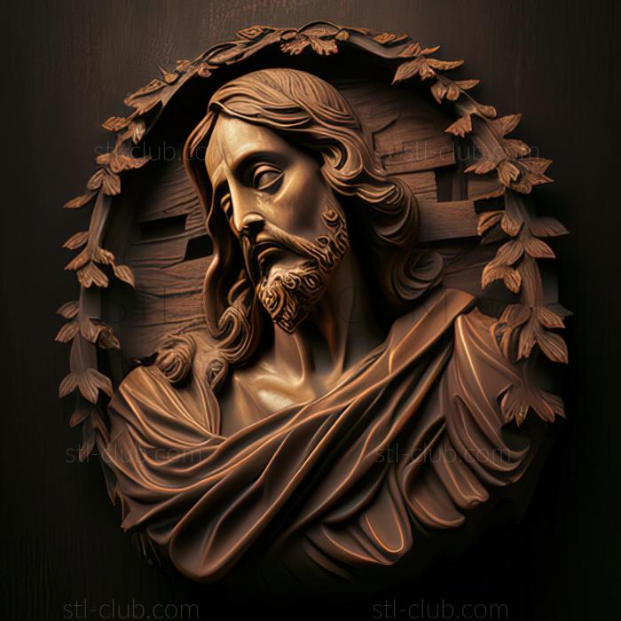 3D model st jesus (STL)